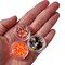 Buttons Galore Fall Halloween Embellishment Assortment for Crafts - 12 Colors